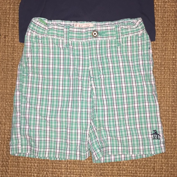 Penguin brand boys shirt and short combo. - Picture 3 of 4